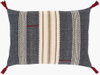 Dashing Lumbar Pillow, Decorative Pillow by Surya, 16" length x 24" width thumbnail