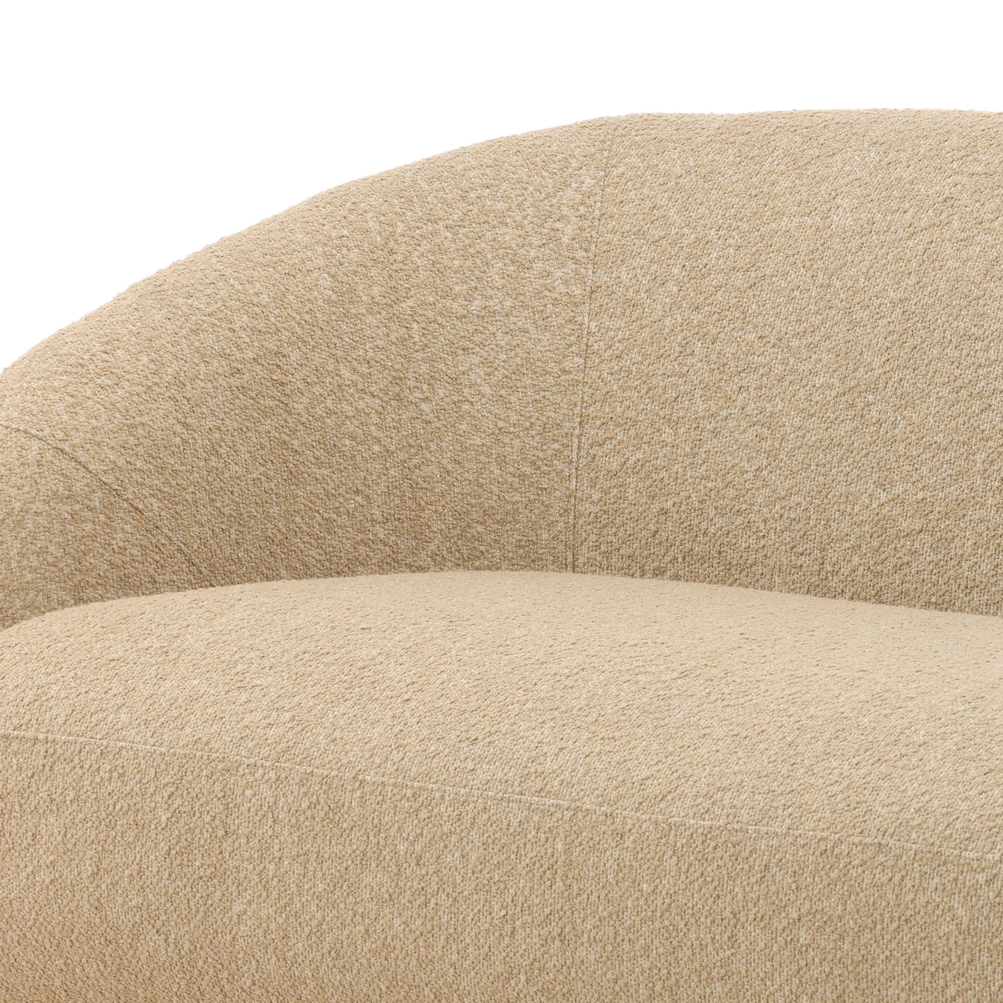 Yulissa Sofa Camel, Sofas & Sectional by Dovetail, 94.5" width x 30" height x 38.5" depth View 7