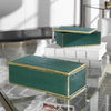 Karis Emerald Green Boxes S/2 thumbnail 1