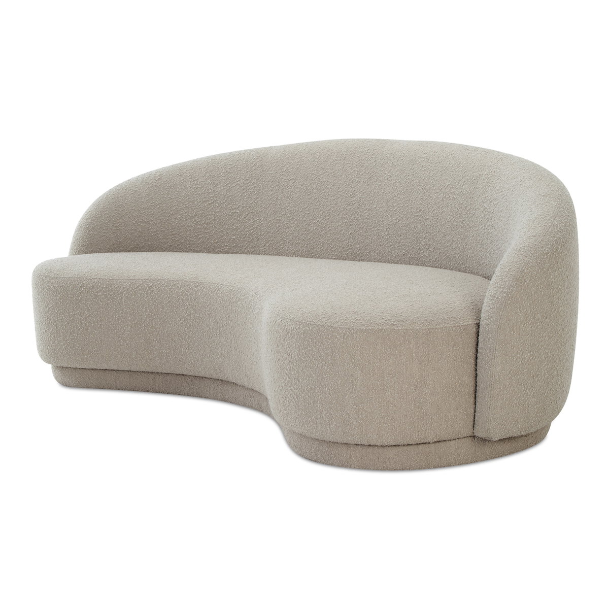 Excelsior Sofa Shiitake Beige, Sofas & Sectional by Moe's Home, 82.5" width x 31.5" height x 41.5" depth View 2