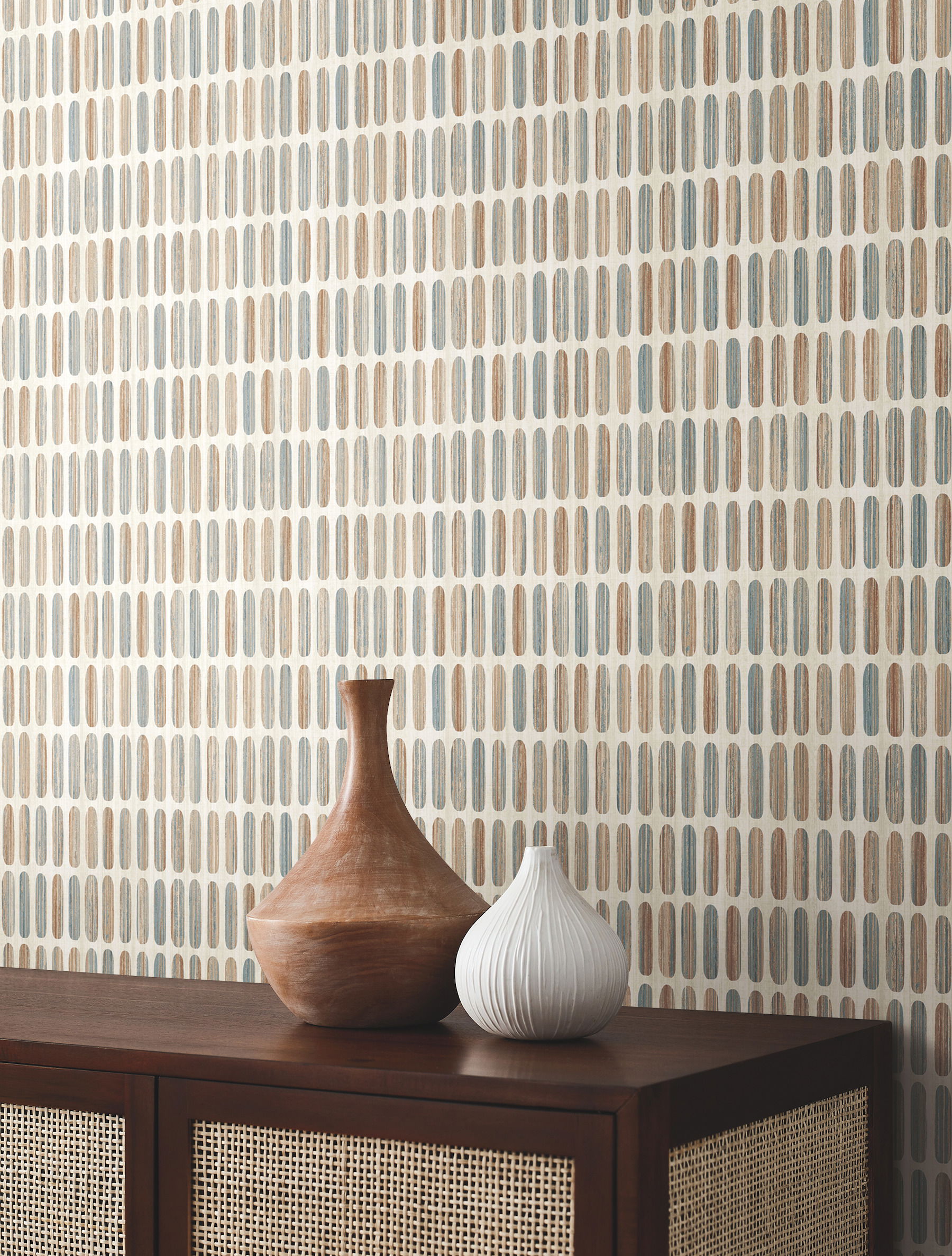 Petite Pergola Tan Wallpaper large image 