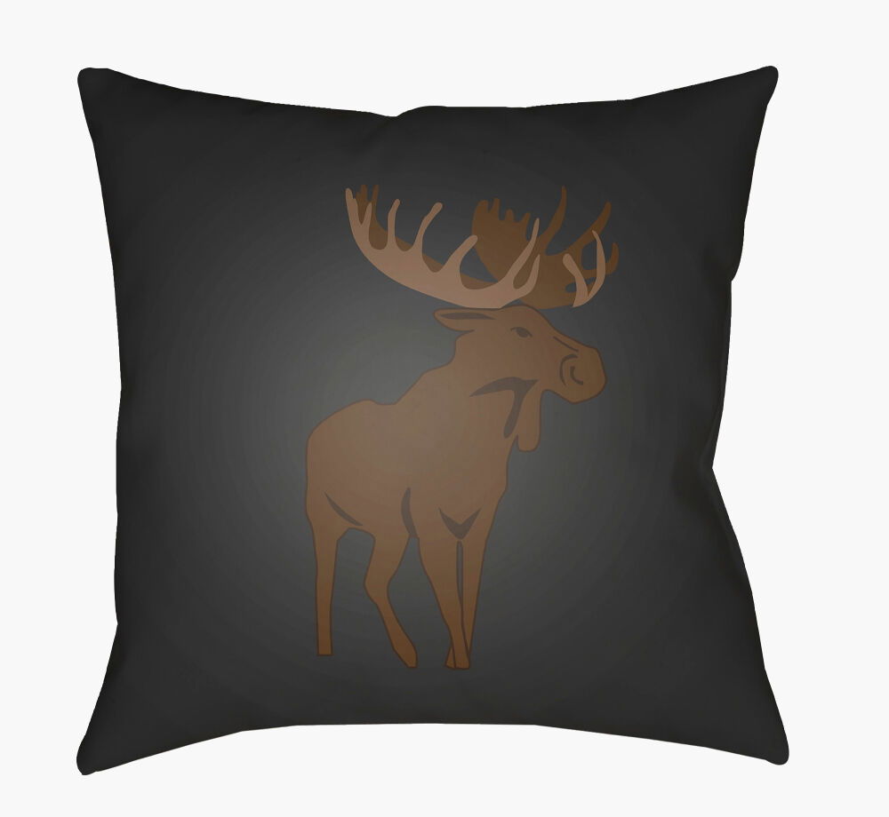Moose Accent Pillow large image 