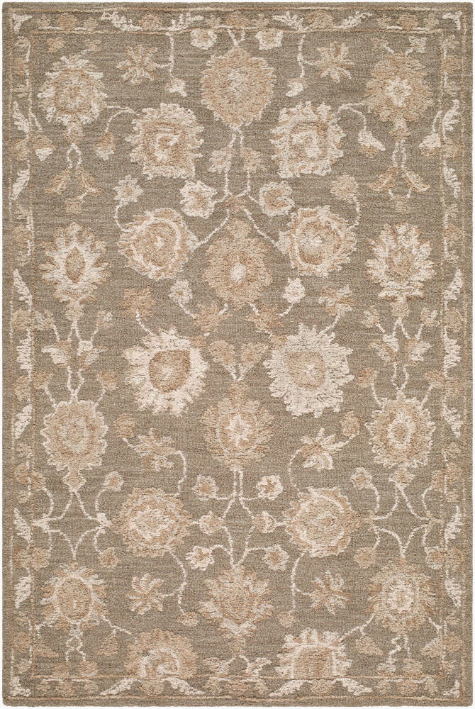 Shiv Classics Handmade Rug, by Surya, 1'6" length x 1'6" width