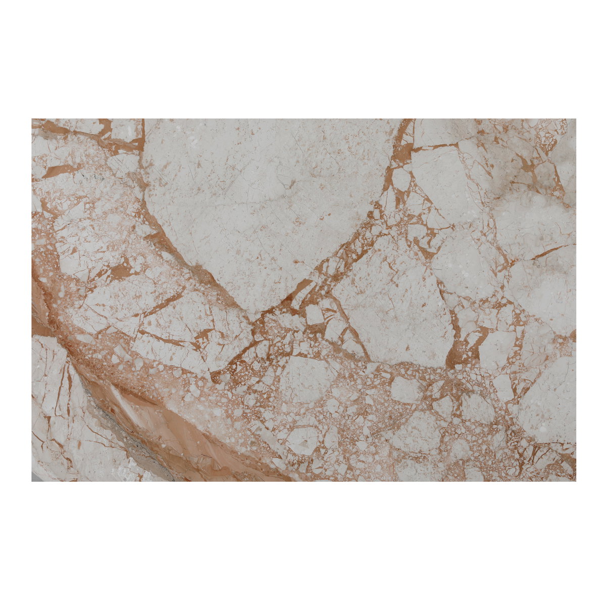 Sartoria Dining Table Breccia Marble, by Moe's Home, 72" width x 30" height x 40" depth View 6