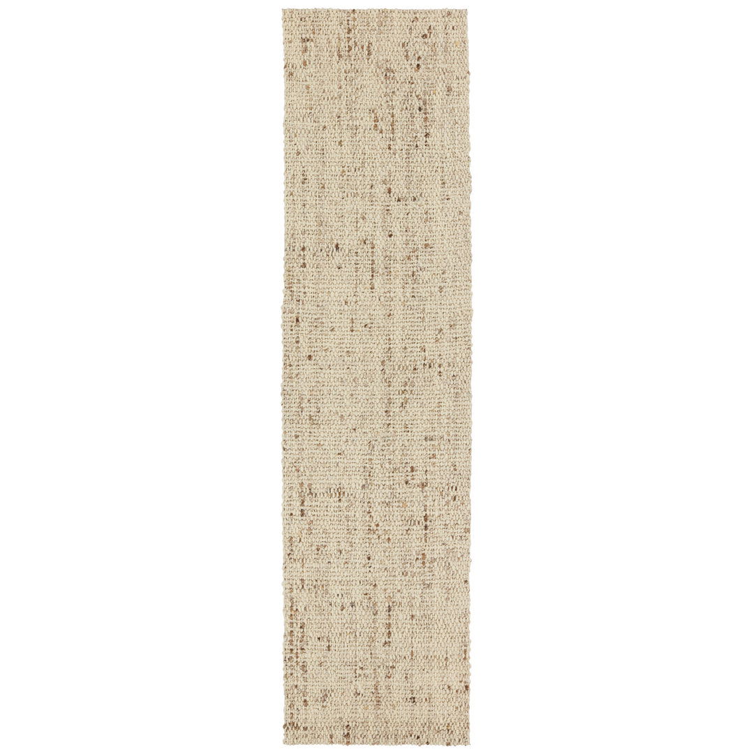 Season Handwoven Wool Cream Area Rug large image 