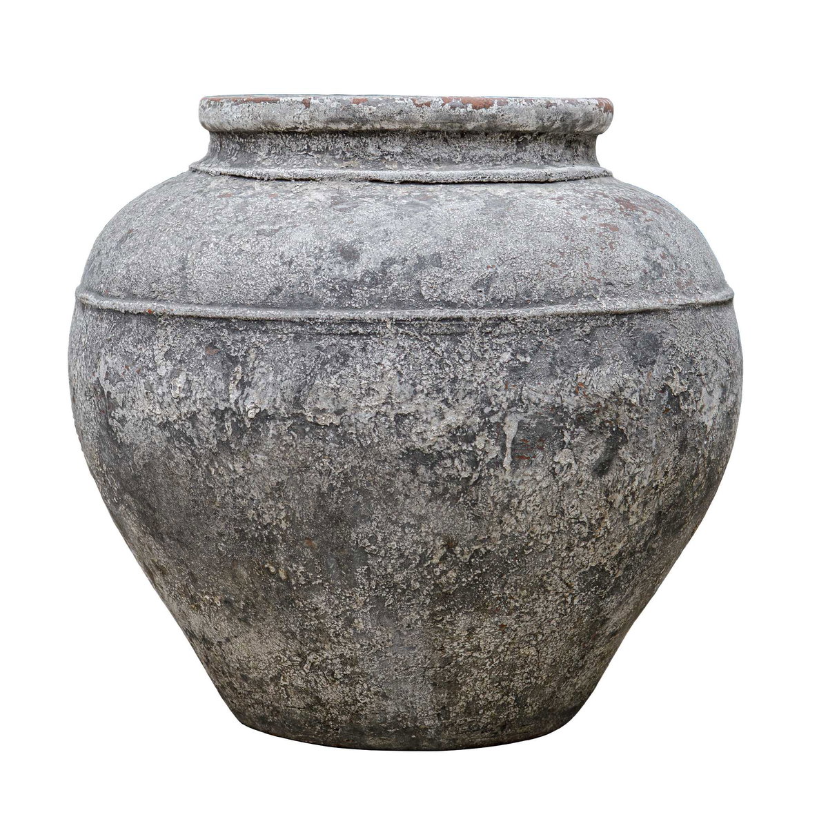 Echoes Of Time Concrete Outdoor Planter, Decorative by Uttermost, 16" width x 13.75" height x 16" depth View 3