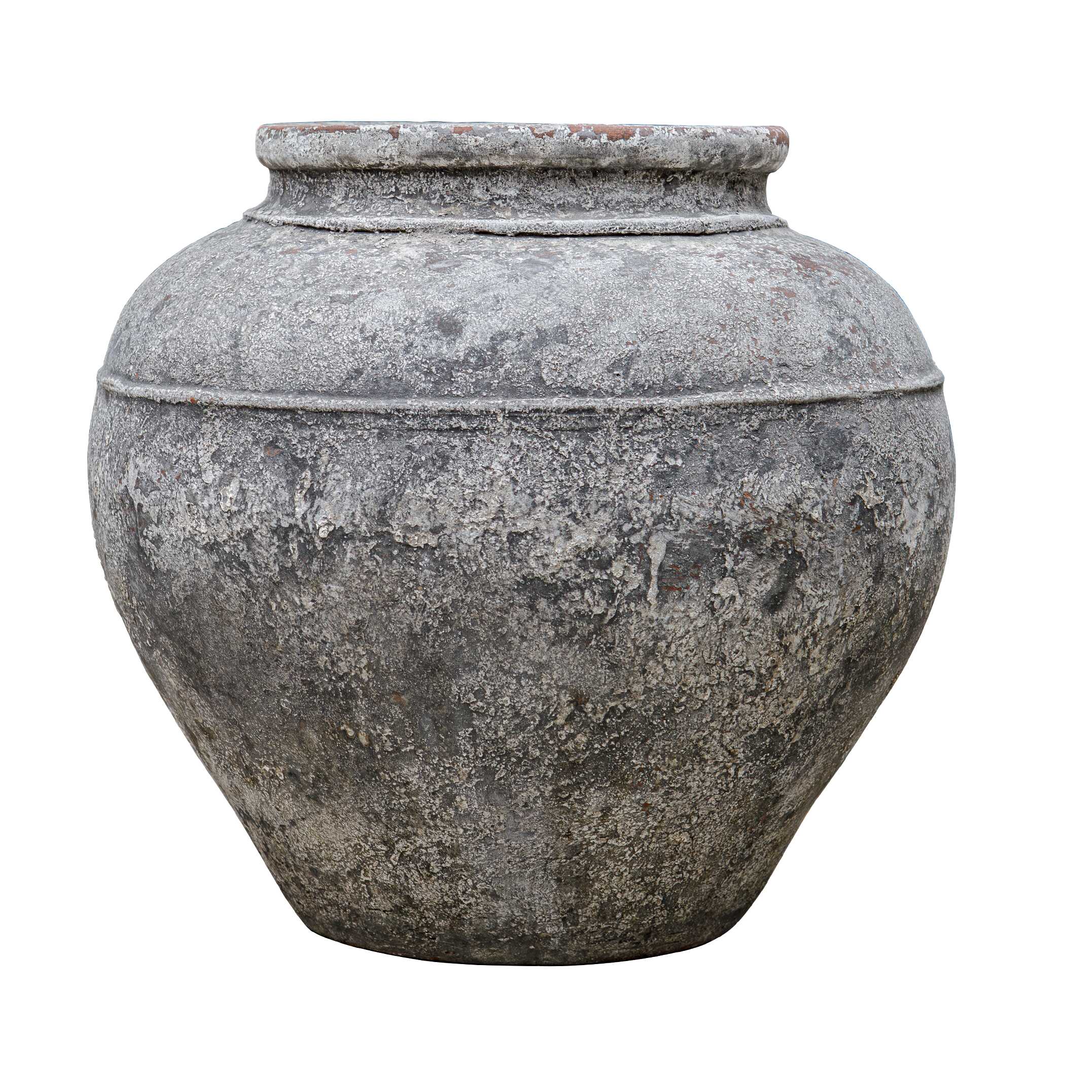 Echoes Of Time Concrete Outdoor Planter large image 
