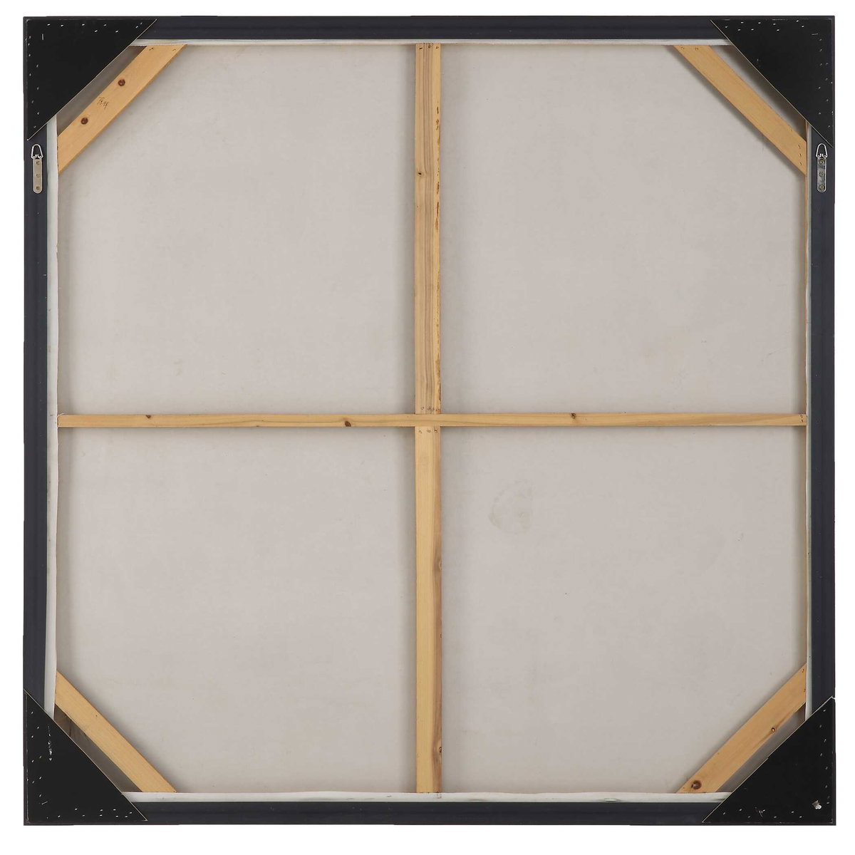 Stacked Against Hand Painted Canvas, Art by Uttermost, 61.75" width x 61.75" height x 1.75" depth View 8