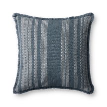 Online Designer Combined Living/Dining Loloi Blue Pillow