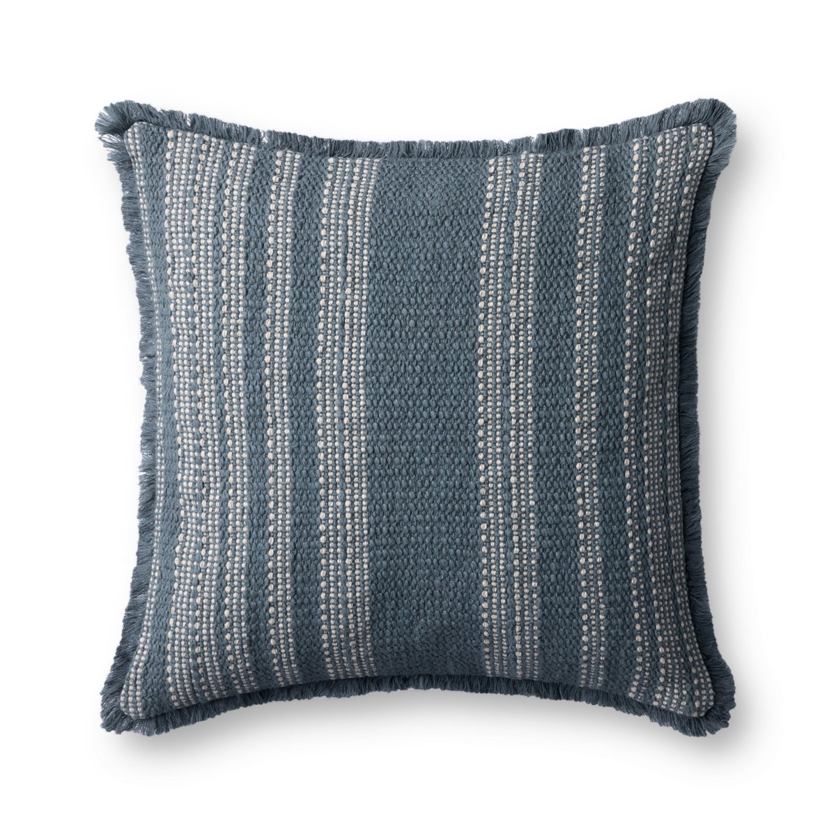 Loloi Blue Pillow, Decorative Pillow, 20" length x 20" width View 1