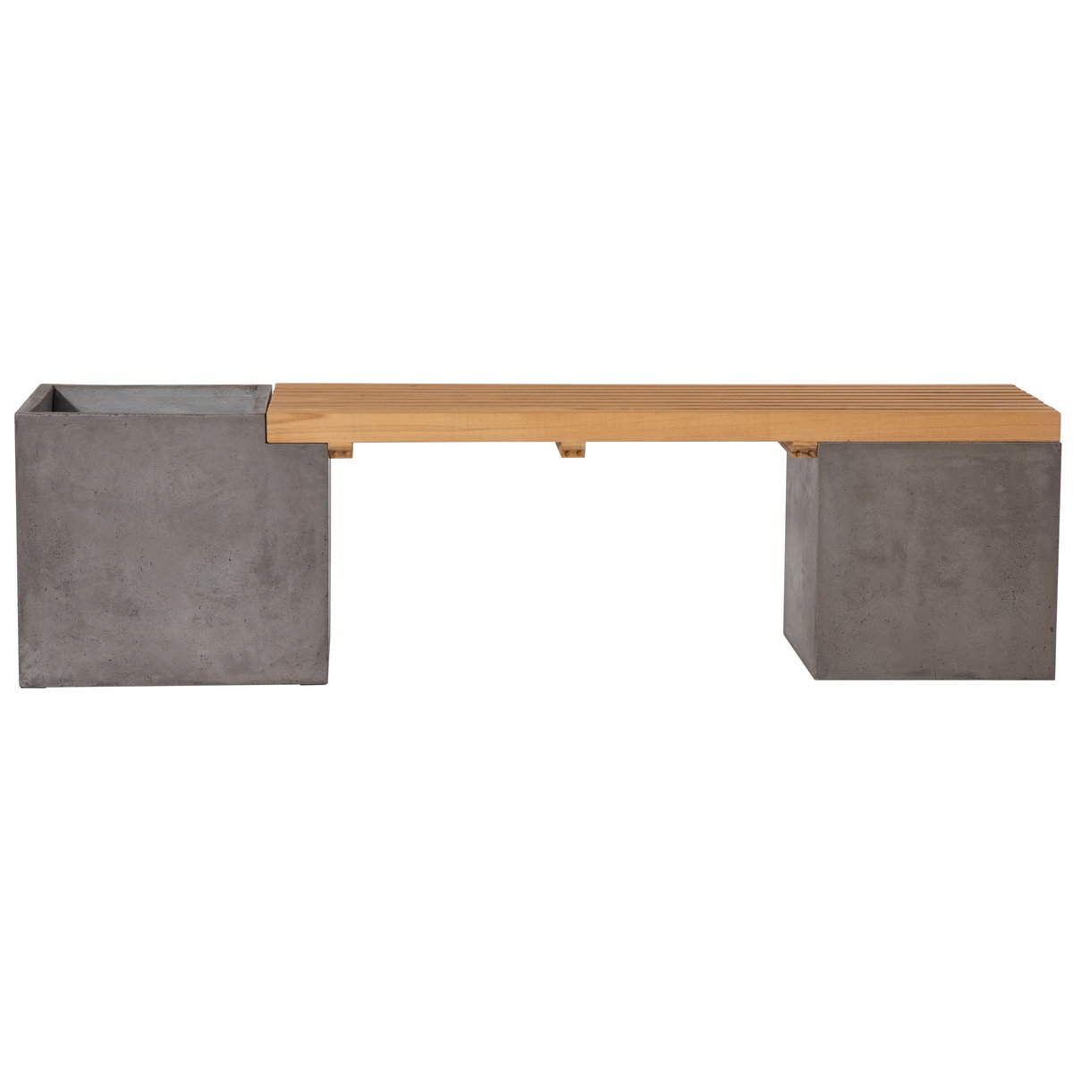 Bowman Outdoor Bench, Benche by Dovetail, 67" width x 18" height x 16" depth View 2