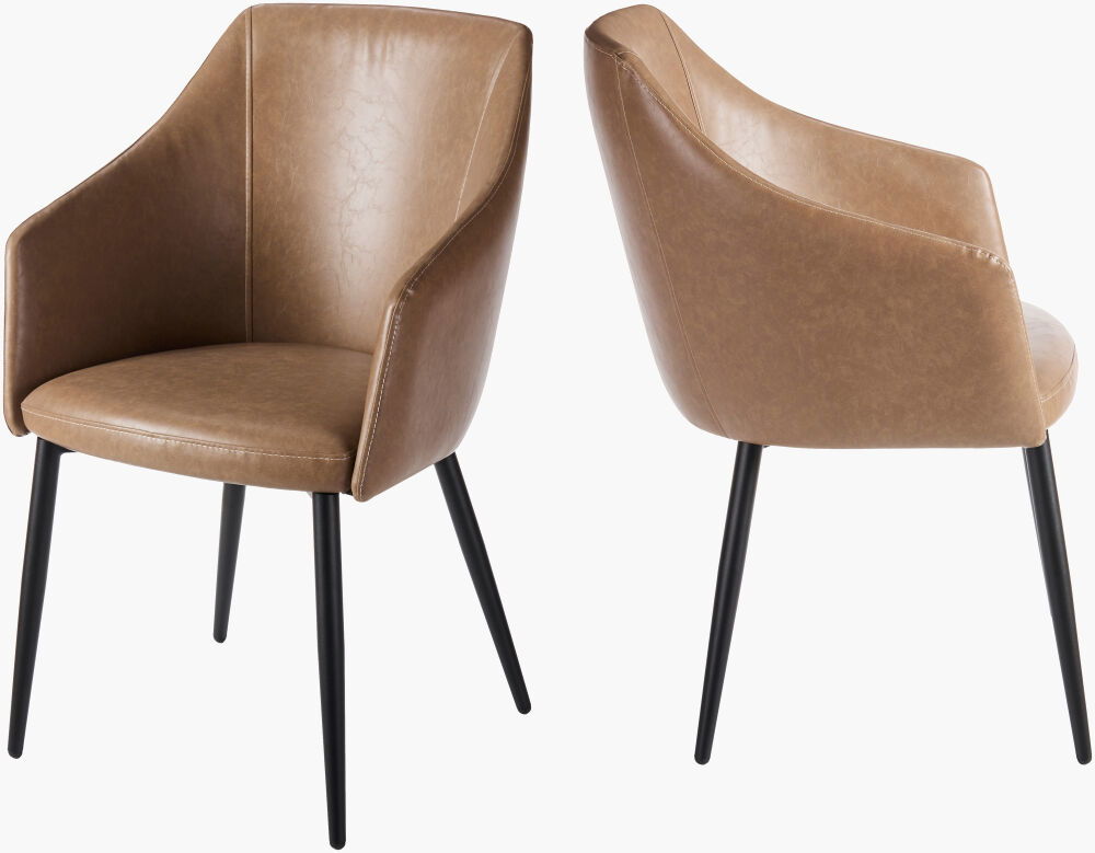 Milford Dining Chair, by Surya, 22" width x 34" height