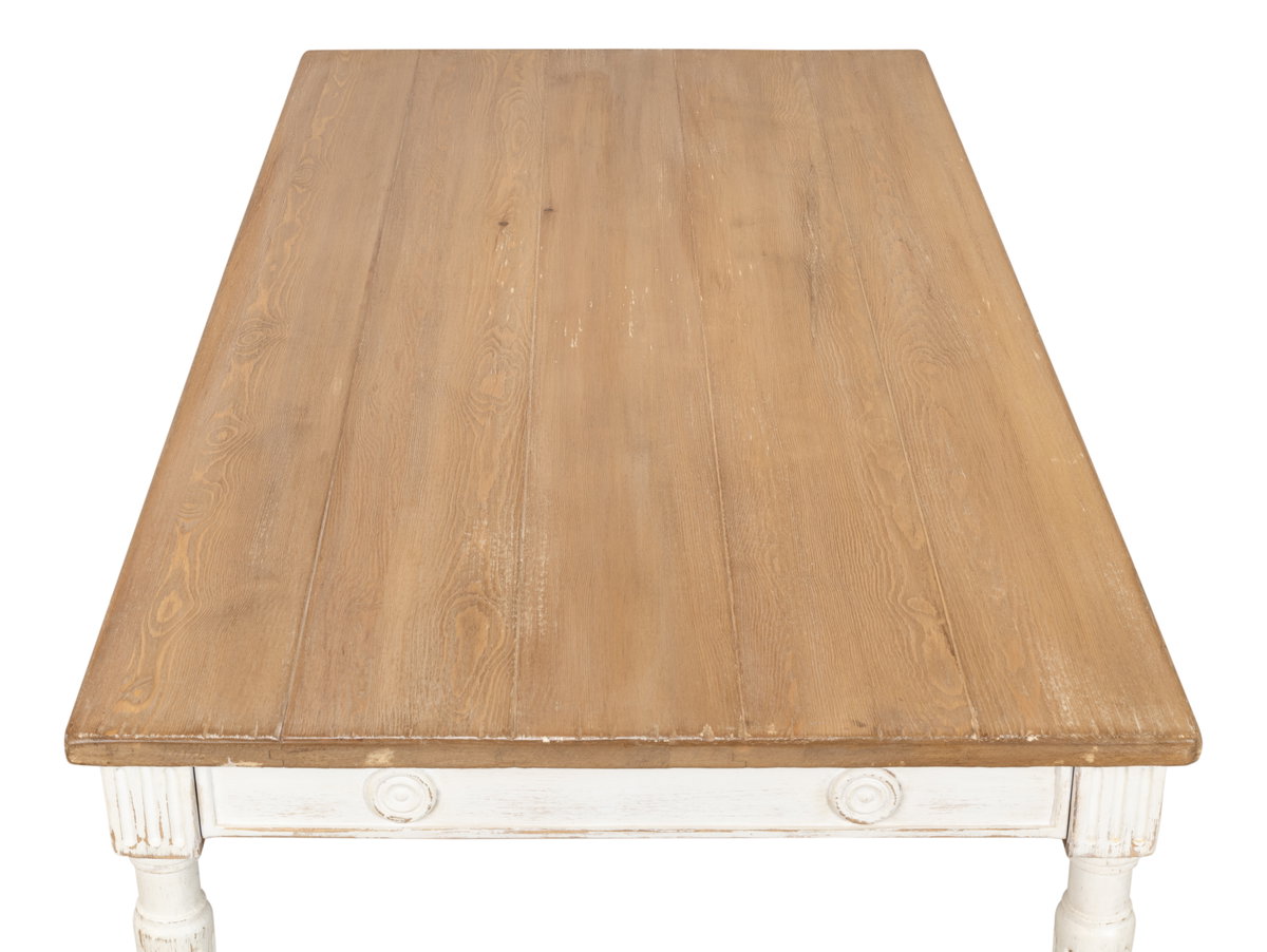 Lady's Dining Table, by Sarreid, 2'8" length x 5'3" width x 2'7" height View 4