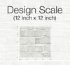 Stretcher Brick Light Grey Peel & Stick Wallpaper thumbnail 4