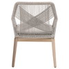 Loom Outdoor Arm Chair, Set of 2, Dining Chair by Essentials for Living, 24" width x 33" height x 26" depth thumbnail 5