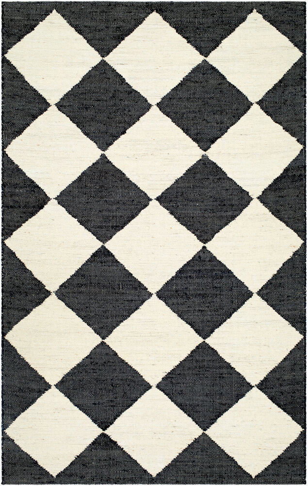 Antho Handmade Rug, by Surya, 1'6" length x 1'6" width