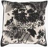 Shadow Floral Accent Pillow, Decorative Pillow by Surya, 20" length x 20" width thumbnail