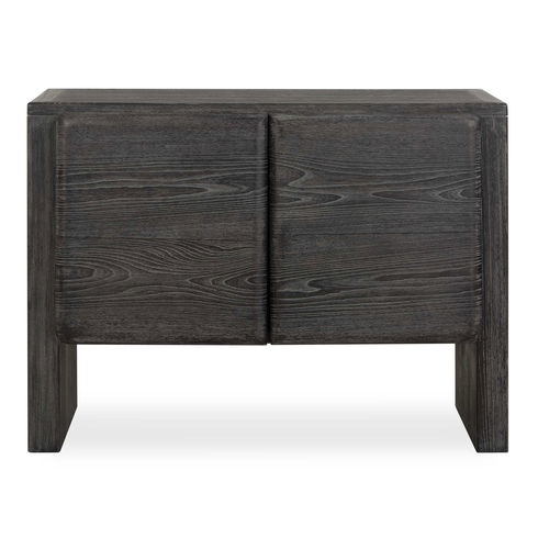 Bierk Dark Stain 2 Door Cabinet