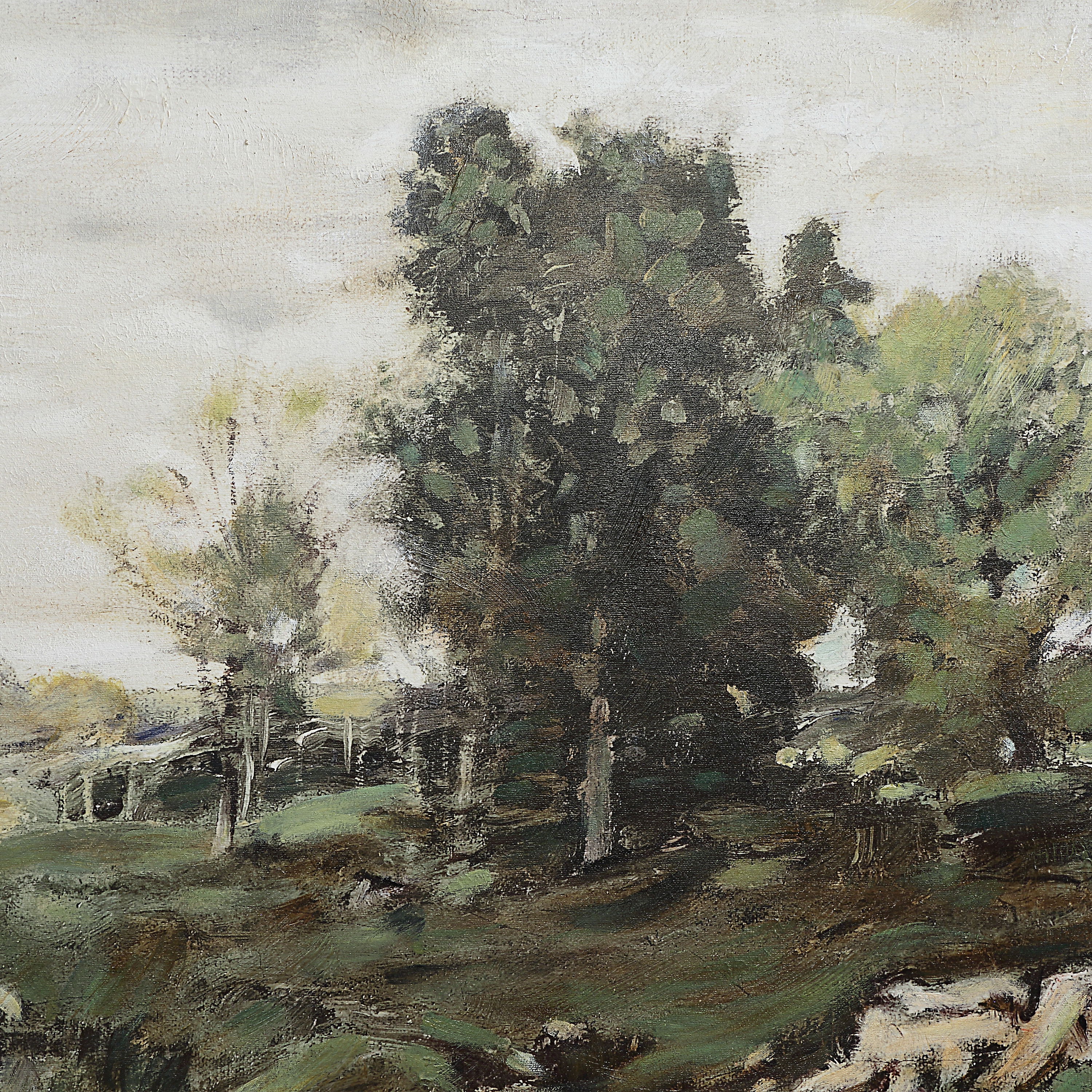 Nature, Painting by Renwil, 40" height x 2" depth View 3