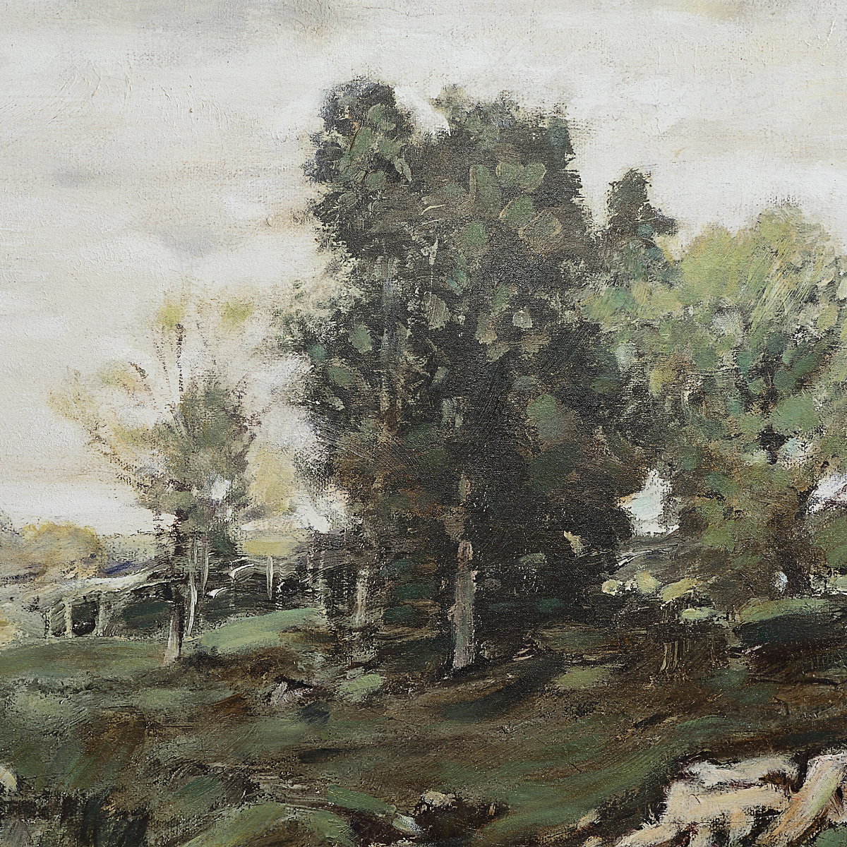 Nature, Painting by Renwil, 40" height x 2" depth View 3