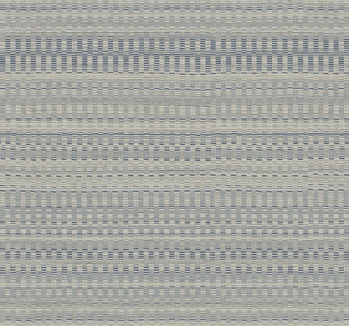 Tapestry Stitch Navy Wallpaper