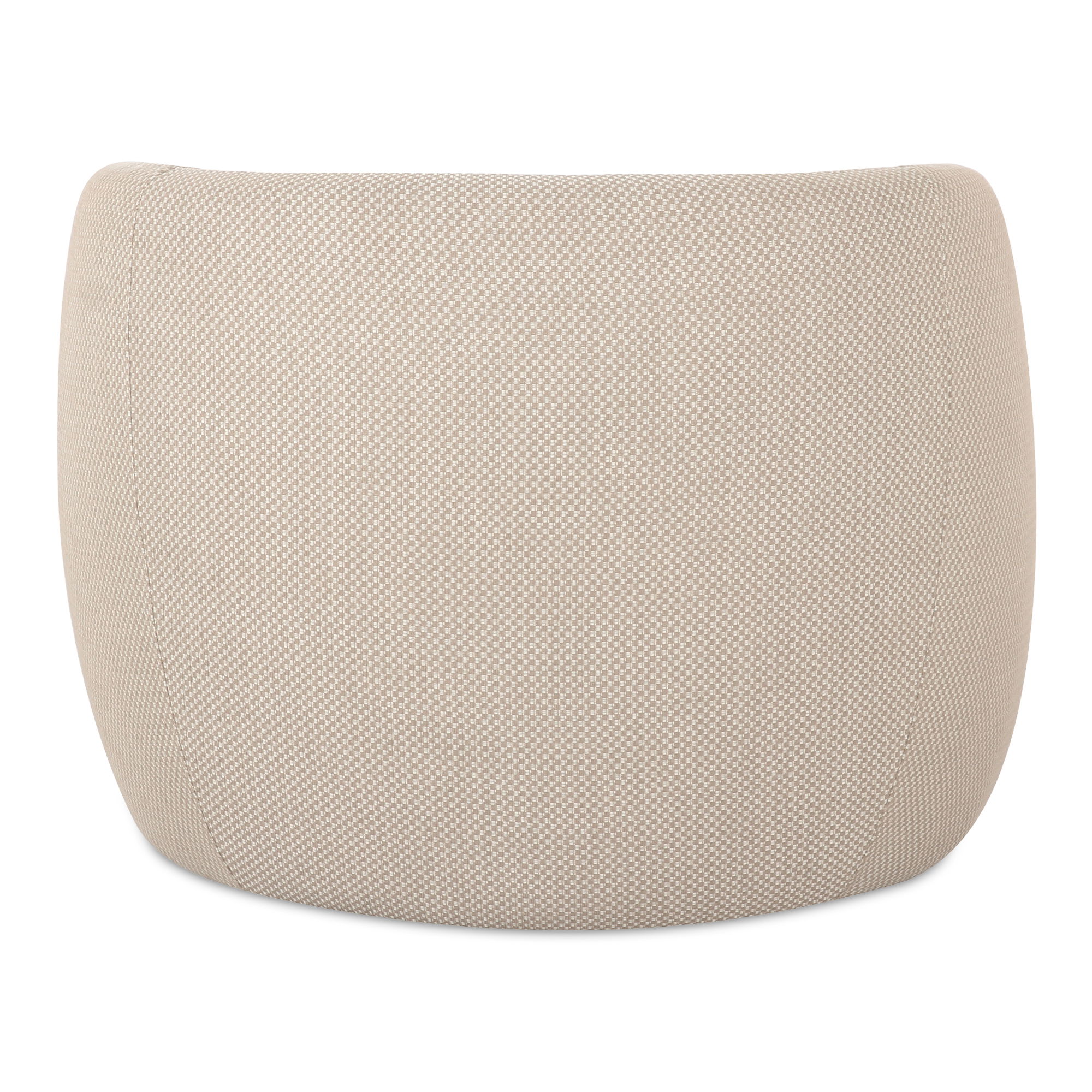 Rae Outdoor Accent Chair Beige Check large image 