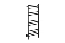 Online Designer Bathroom NATURAL 15 Bar 20 inch Straight Heated Towel Rack with PTSelect Switch