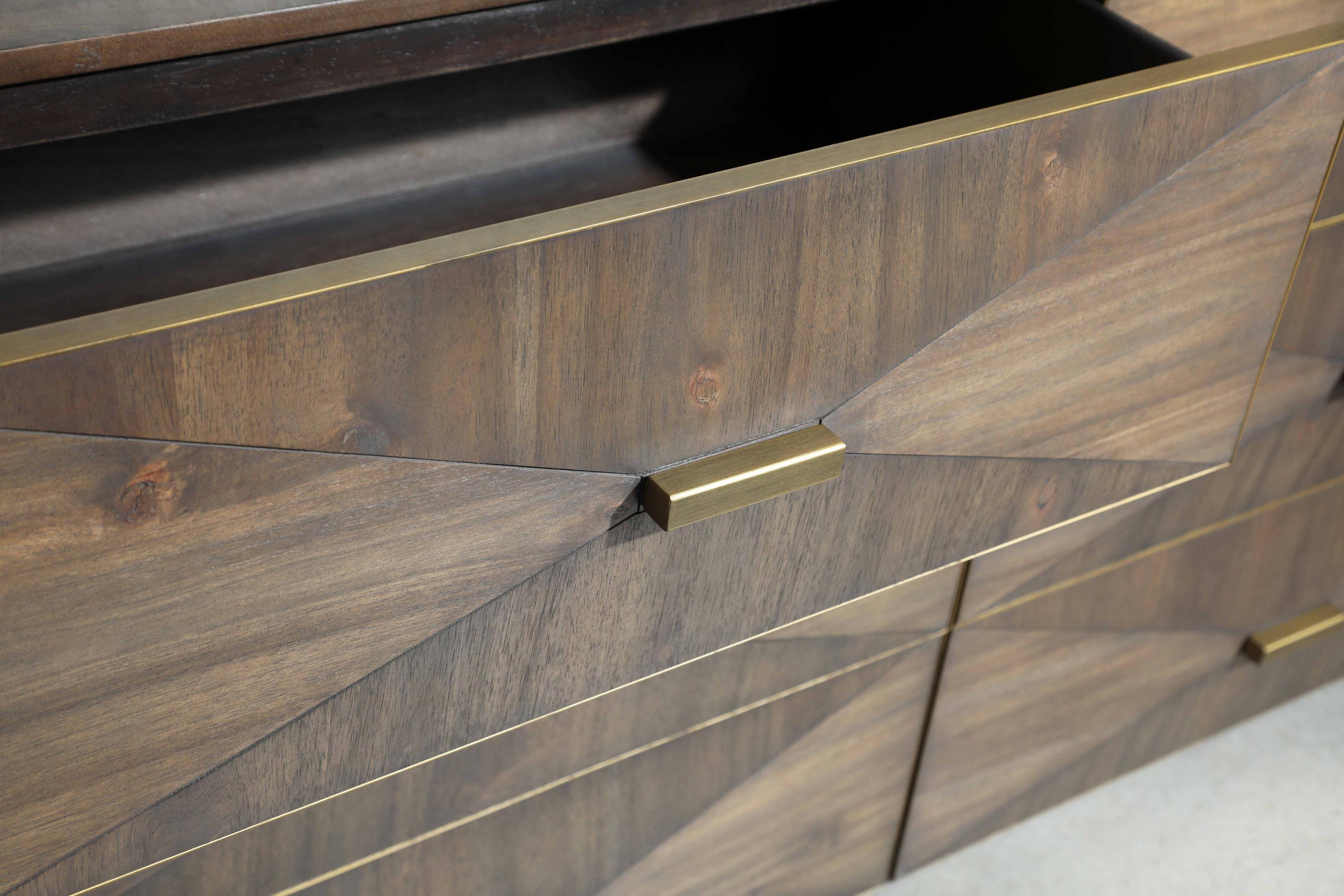 Wynn 6-Drawer Double Dresser, by Essentials for Living, 64" width x 36" height x 20" depth View 9