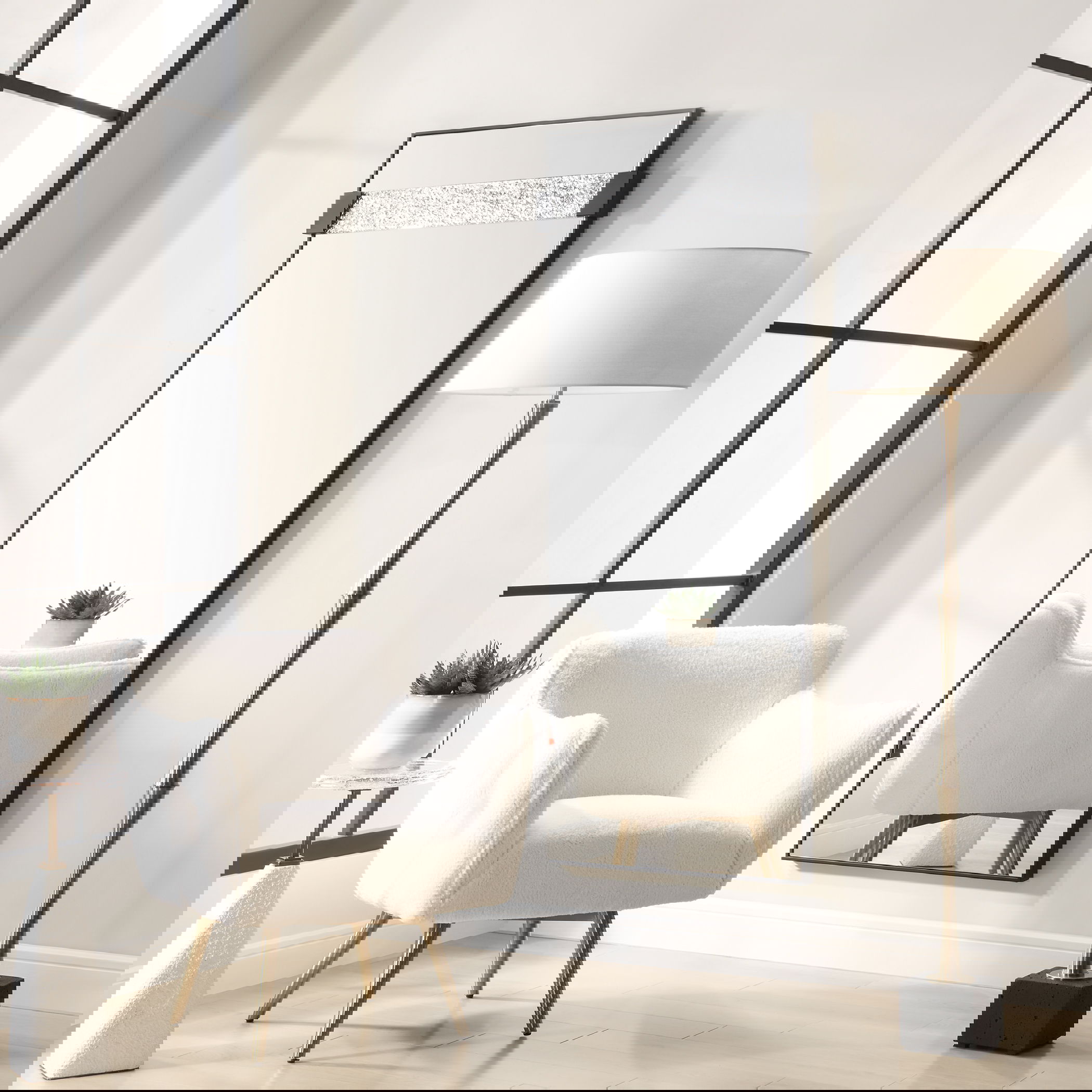 Stratton Modern Dressing Mirror large image 
