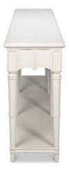 Chantal Console Table Antique White thumbnail 3