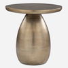 Antigua Antique Brass Side Table thumbnail 0