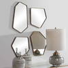 Linneah Modern Mirrors Set/4, by Uttermost, 12.12" width x 20.12" height x 1" depth thumbnail 4