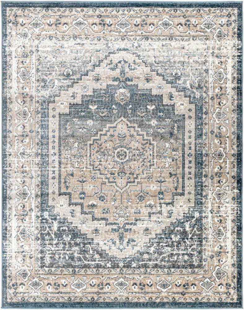 Davaro Machine Woven Rug, by Surya, 1'3.75" length x 1'3.75" width