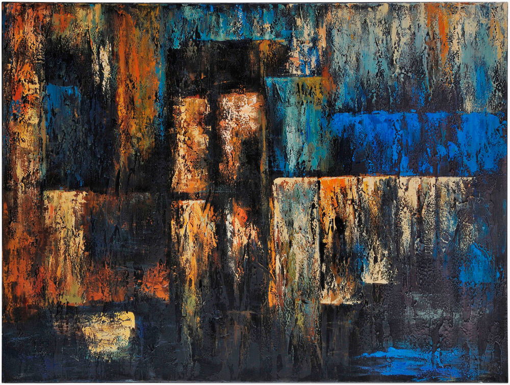 Surya Wall Decor, Painting, 48" width x 36" height