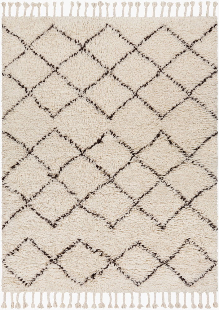 Sherpa Handmade Rug, by Surya, 10' length x 8' width