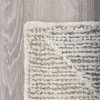 Kolt 5x8 Neutral Geometric Patterned Wool Area Rug, by Mercana, 8' length x 5' width x 0.98" height thumbnail 6