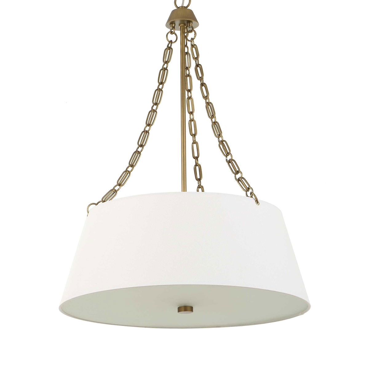 Andalucia 4 Light Drum Pendant, by Uttermost, 32.5" height x 24" diameter View 3