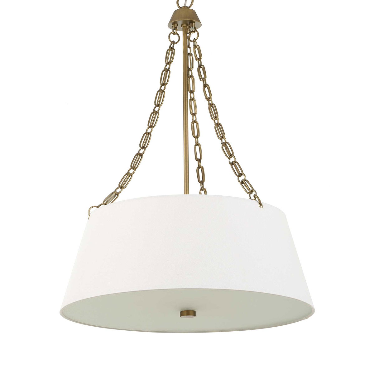 Andalucia 4 Light Drum Pendant, by Uttermost, 32.5" height x 24" diameter View 3