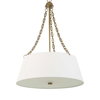 Andalucia 4 Light Drum Pendant, by Uttermost, 32.5" height x 24" diameter thumbnail 3