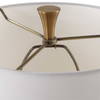 Colette White Stone Table Lamp, by Uttermost, 14" width x 35.5" height x 14" depth thumbnail 7