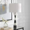 Bandeau Banded Stone Table Lamp, by Uttermost, 14" width x 29.5" height x 14" depth thumbnail 4