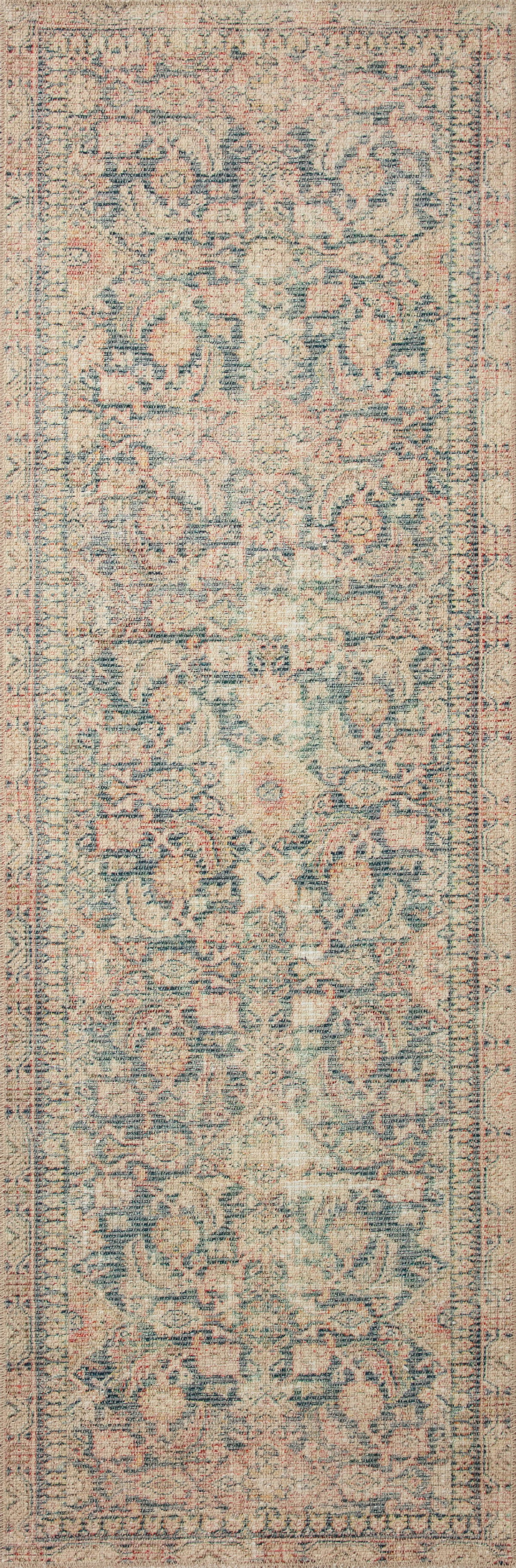 Angela Rose x Loloi Aubrey Rug, 7'6" length x 7'6" width View 6