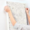 Orchid Conservatory Toile Beige & Taupe Wallpaper thumbnail 5