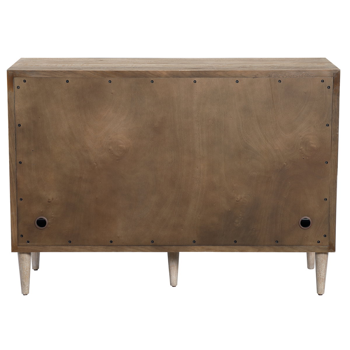 Dani 4 Door White Cabinet, Cabinets & Chest by Uttermost, 48" width x 34.12" height x 18" depth View 10