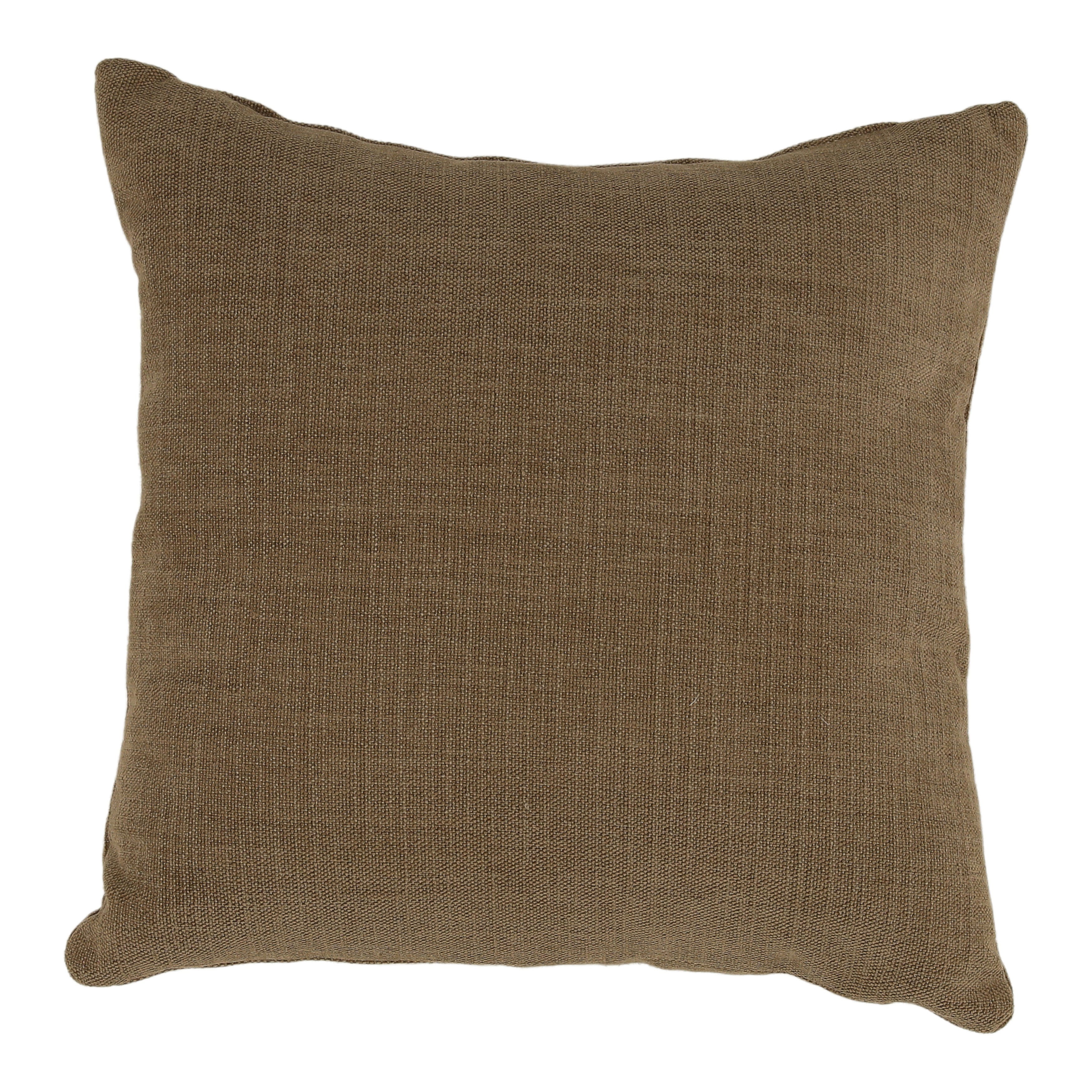 Rhosyn Pillow Brown large image 