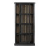 Mona Tall Cabinet Black, Cabinets & Sideboard by Moe's Home, 42" width x 86" height x 21" depth thumbnail 4