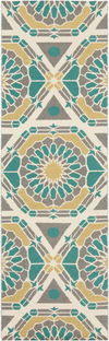 Kaleidoscope Handmade Rug, by Surya, 8' length x 2'6" width thumbnail