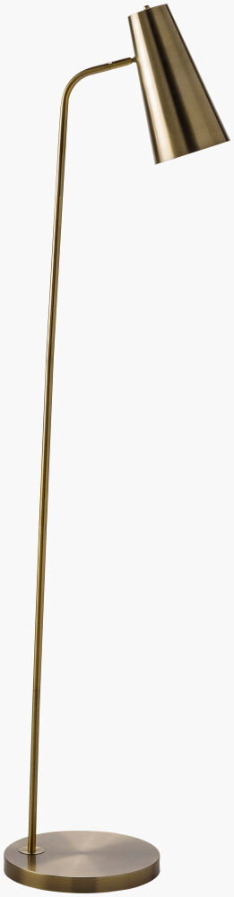 Tanner Task Floor Lamp, by Surya, 12" width x 66" height
