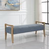 Daylight Sky Blue Bench, Benche by Uttermost, 59.25" width x 23" height x 21.5" depth thumbnail 2