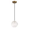 Geodesic 1 Light Mini Pendant, Ceiling Light by Uttermost, 8.25" width x 8.25" height x 8" diameter x 6.87" depth thumbnail 3
